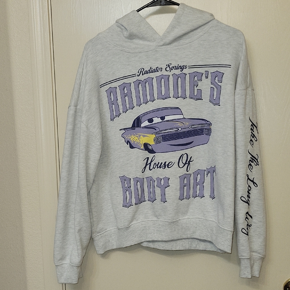 Disney Cars- Ramone's Body Art Gray Hoodie